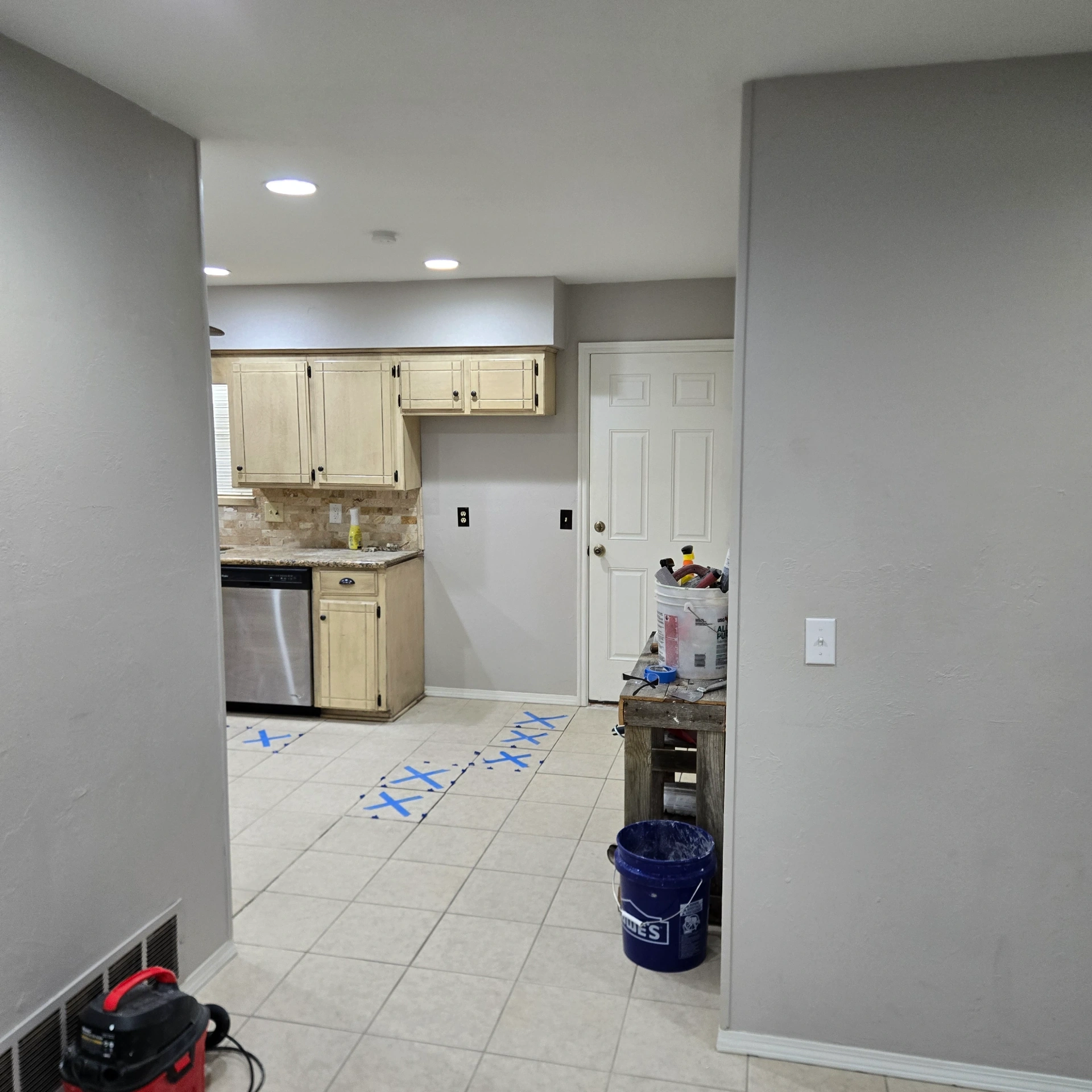 Home remodeling project in progress with professional tools and materials in Stillwater, OK